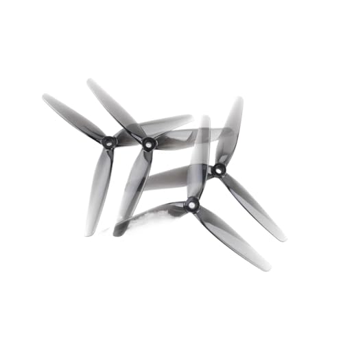 2 Paar 7X 3,7 X3 7037 / 7X5X3 7050 / 7X 4,5 X3 7045 / 7,5X3,7 X3 7037 3-Blatt PC FPV Propeller Fit for 7 Zoll Drone Propeller(7X3.7X3 7037) von LiiZZi