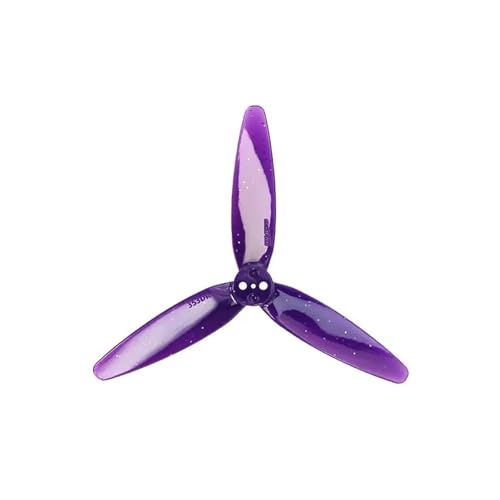 2 Paar CW CCW 353D 1,5 mm 3-Loch 3,5 Zoll 1404 4600 KV/493D 4,9 Zoll 2207 2050 KV Propeller passend for 3D-Freestyle-Drohne(P 2Pairs 353D 3Hole) von LiiZZi