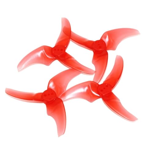 2 Paar EMAX Avan Blur 2 Zoll/2,5 Zoll Dreiblatt-Propeller, 2 CW- und 2 CCW-Propeller, passend for Emax BW R Race (R)(2 inch) von LiiZZi