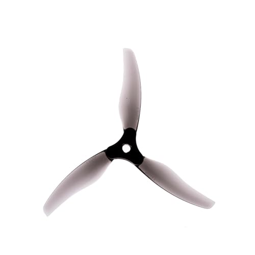 2 Paare/4 Stück Floppy Proppy F5135 5,1 Zoll Faltbarer 3-Blatt-Propeller passend for FPV Freestyle Long Range 4/6S 5 Zoll Drohnen(Black) von LiiZZi