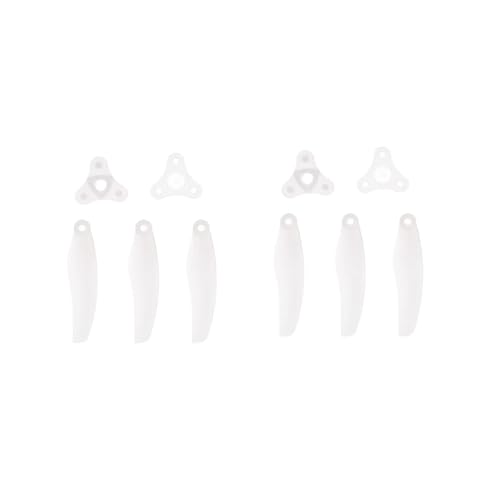 2 Paare (2CW + 2CCW) F5135 5,1 Zoll Faltbarer 3-Blatt-Propeller passend for FPV Freestyle Long Range 4S 6S 5 Zoll Drohnen(2Pairs F5135-3 White) von LiiZZi