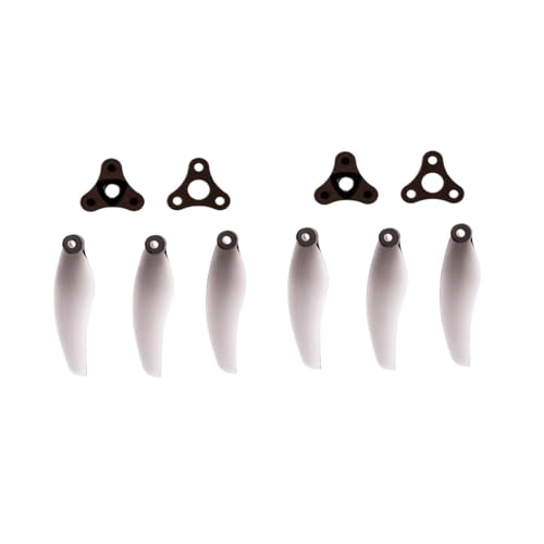 2 Paare (2CW + 2CCW) F5135 5,1 Zoll Faltbarer 3-Blatt-Propeller passend for FPV Freestyle Long Range 4S 6S 5 Zoll Drohnen(4Pairs F5135-3 Black) von LiiZZi