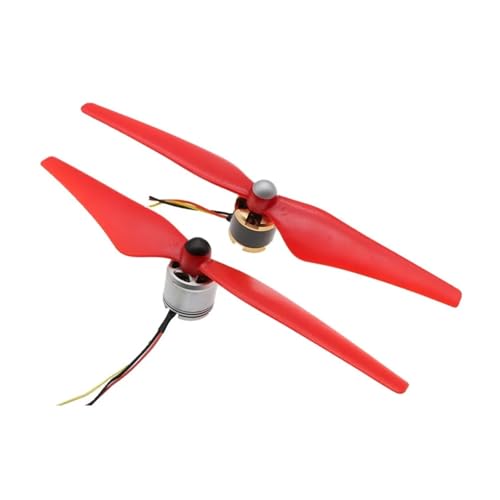2 Stück Flugzeug-Helikopter-Propeller-Zubehör 9450 94x50 Propeller passend for Arm Quadcopter P 3 Vision (1 Paar)(Red-2PCS) von LiiZZi