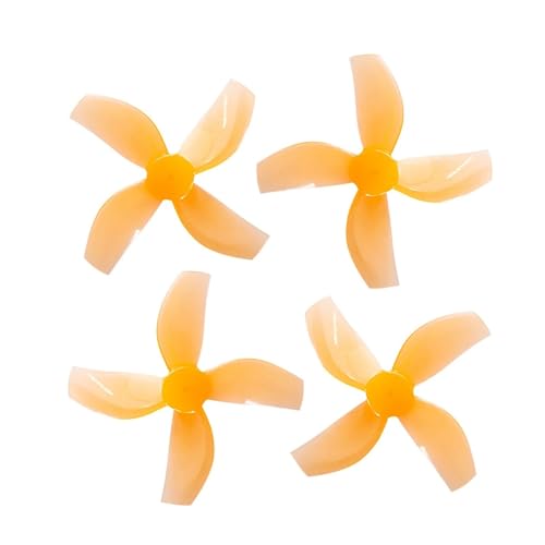 20 Paar Mirco Props 35 mm 3-Blatt/4-Blatt PC Propeller 1,0 mm passend for RC FPV Racing Freestyle FPV Drohnen 08028 Motoren(20Pairs 4Blade) von LiiZZi