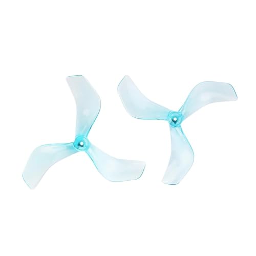 20 Paare (20CW + 20CCW) 2216 3-Blatt-PC-Propellerhalterung passend for O4 O3-Lufteinheit, passend for 1104 1700-kV-Motor(20Pairs Blue Color) von LiiZZi