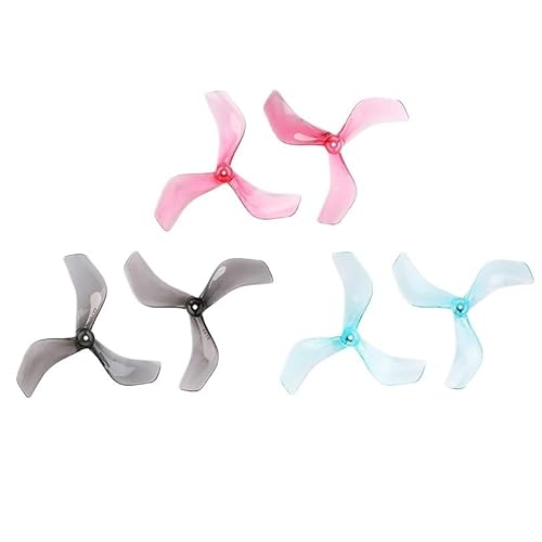 20 Paare (20CW + 20CCW) 2216 3-Blatt-PC-Propellerhalterung passend for O4 O3-Lufteinheit, passend for 1104 1700-kV-Motor(20Pairs Mix Color) von LiiZZi