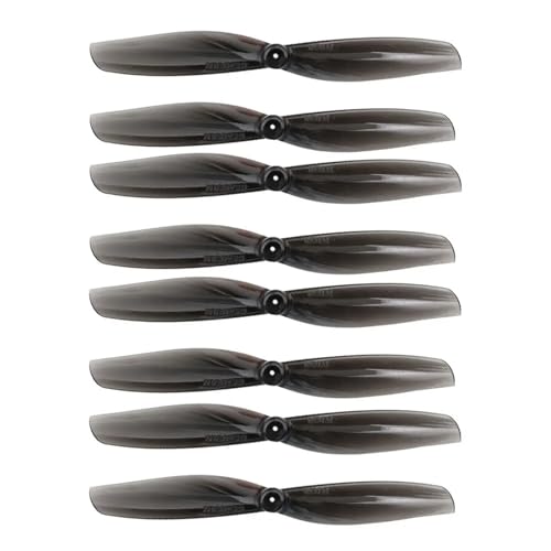 20 Paare (20CW + 20CCW) 65 MMS 65 mm 2-Blatt 1,5 mm Loch 1 mm Loch PC Propeller passend for RC Drone FPV Racing Zahnstocherrahmen(20Pairs Black 1.0MM) von LiiZZi