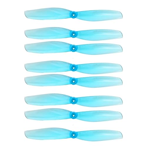 20 Paare (20CW + 20CCW) 65 MMS 65 mm 2-Blatt 1,5 mm Loch 1 mm Loch PC Propeller passend for RC Drone FPV Racing Zahnstocherrahmen(20Pairs Blue 1.5MM) von LiiZZi