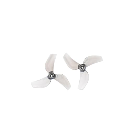 24 Paare (24CW + 24CCW) 1219S 31 mm 3-Blatt-Propeller, leicht, passend for FPV Tinywhoop Micro Drone 0702 29000KV Teile(24Pairs Gray 1mm) von LiiZZi