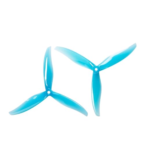 24Pcs/12Pairs 7041 7inch 3-Blades CW CCW Propeller Requisiten FPV 2408 Bürstenlosen Motor Fit for FPV Racing Drone(12Pairs Blue) von LiiZZi