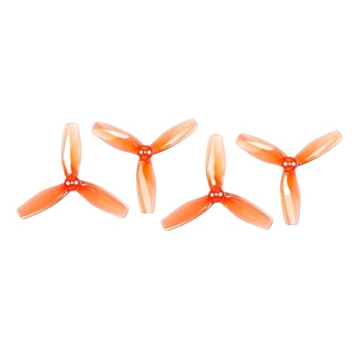 3024 CW CCW 3-Blatt-Propeller 3 Zoll Prop passend for F9A-B RC Flying Ball/Fußball-Drohnen FPV 3 Zoll Zahnstocher gefasst(12Pairs Mix Color) von LiiZZi
