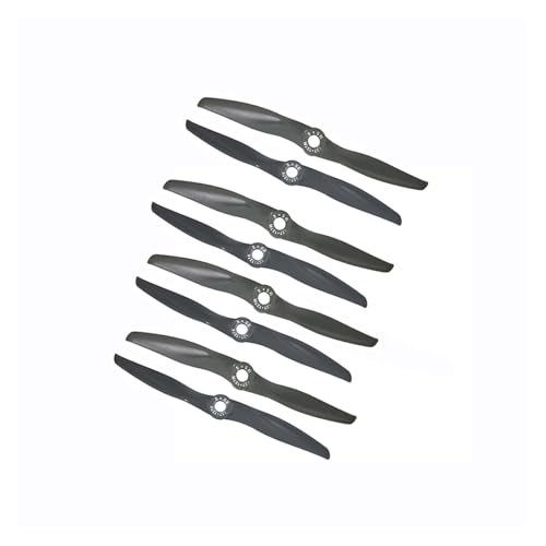 4 Paar Glas Nylon CW CCW Propeller 5050 6040 7050 7060 8040 8060 9045 9060 1050 1060 Passend for RC Flugzeug(4PCS CW CCW 5.25X8) von LiiZZi