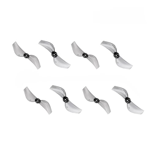 4 Paare (4CW + 4CCW) 35mmS-3 3-Blatt 35mmS-2 2-Blatt 35mm PC Propeller 1mm Loch Fit for FPV Teile(35MM Gray 2-Blade) von LiiZZi