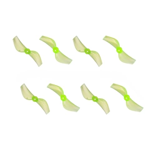 4 Paare (4CW + 4CCW) 35mmS-3 3-Blatt 35mmS-2 2-Blatt 35mm PC Propeller 1mm Loch Fit for FPV Teile(35MM Green 2-Blade) von LiiZZi