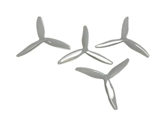 4 STÜCKE H 51377 5,1 × 3,7 × 3 PC Propeller Passend for 2207 2100KV FPV Freestyle Multirotor Drohnen RC Flugzeug Upgrade Teile(White) von LiiZZi