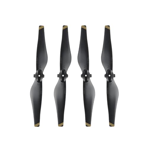 4 Teile/Satz Quick Release Carbon Folding Propeller 5332F Fit for Mavic Luft Drone Teile Drone Zubehör(4pcs Gold) von LiiZZi
