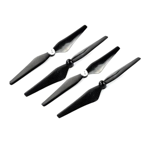 4 stücke Carbon 9450 Propeller Selbsthemmend CW CCW Prop Fit for P 3 Drone(Black Silver) von LiiZZi