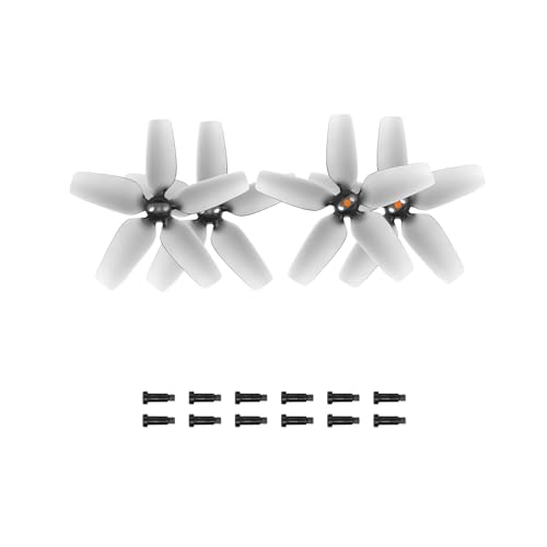 4 stücke Propeller 2925S Mit Schraube Schraubendreher Werkzeuge Fit for Avata Drone Zubehör(Gray) von LiiZZi
