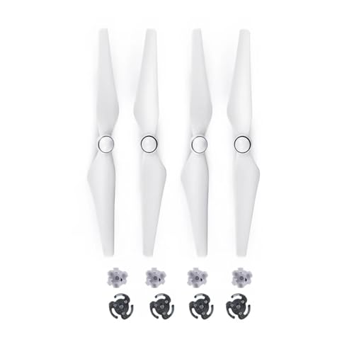 4 stücke Propeller 9450S Prop Mit Basis Fit for Phantom 4 Drone Zubehör(White) von LiiZZi