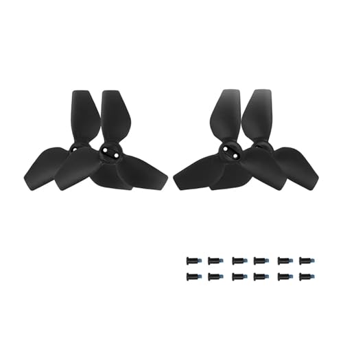 4 stücke Propeller Mit Schrauben Werkzeuge Fit for NEO Drone Zubehör Rot Blau Orange Schwarz(Orange) von LiiZZi