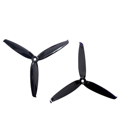 5 Farben 6042 6.0x4.2 FPV PC 3 Propeller Prop Fit for den Maschinenmotor 2407(Black 2pair) von LiiZZi