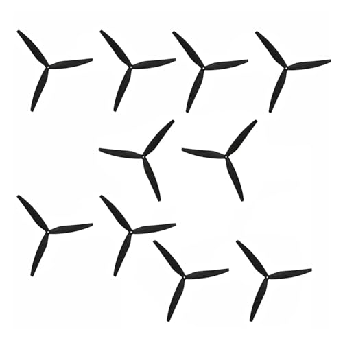 5 Paar (5CW + 5CCW) 1507 1080 1170 1170-3 3-Blades 11 Zoll Propeller Glas Nylon passend for Drohnenteile(5Pairs 1170) von LiiZZi