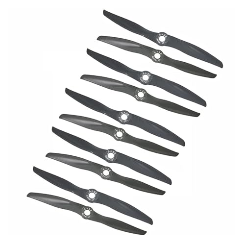 5 Paar CW CCW Glas Nylon Propeller 5050 6040 7050 7060 8040 8060 9045 9060 1050 1060 Fit for RC Flugzeug(5Pairs CW CCW 7X5) von LiiZZi