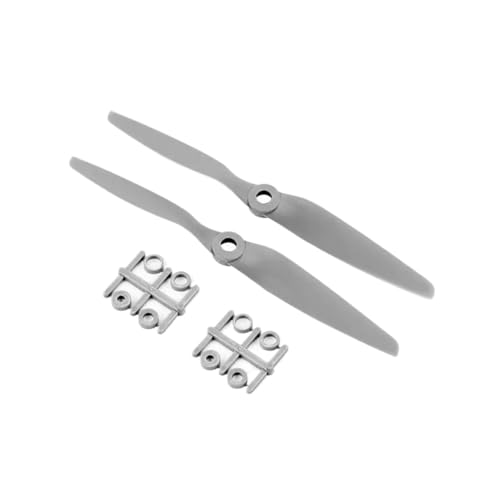 5x5E 6x4E 6040 7X5E 8X4E 8X6E 9X6E 10X5E 12X6E CCW Nylon Propeller 2-Blades Geschwindigkeit Requisiten Fit for KV2200-2450 Motoren(2PCS CCW 11X5.5E) von LiiZZi