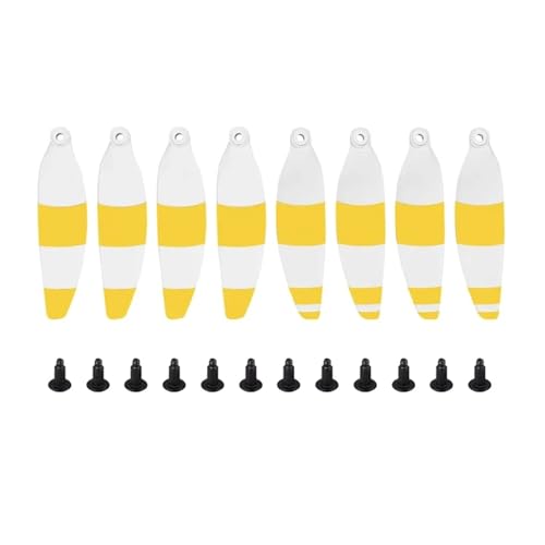 8 Teile/Satz Propeller 4726F Requisiten Mit Schrauben Ersetzen Teile Werkzeug Fit for Mavic Mini / Mini 2 2SE /mini SE Drone Zubehör(Gold) von LiiZZi