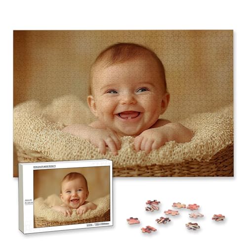 Personalisiertes Fotopuzzle, Personalisiert Puzzle 1000/1500/2000/3000/4000/5000 Teile Erwachsene, Gestalte Selbst Puzzle mit Bild, Holzpuzzle mit Eigenem Foto, für Valentinstag, Weihnachten, A-25 Personalisiertes Fotopuzzle, Personalisiert Puzzle 1000/1500/2000/3000/4000/5000 Teile Erwachsene, Gestalte Selbst Puzzle mit Bild, Holzpuzzle mit Eigenem Foto, für Valentinstag, Weihnachten, A-25 von Lijahoo
