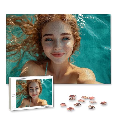 Personalisiertes Fotopuzzle, Personalisiert Puzzle 1000/1500/2000/3000/4000/5000 Teile Erwachsene, Gestalte Selbst Puzzle mit Bild, Holzpuzzle mit Eigenem Foto, für Valentinstag, Weihnachten, A-54 Personalisiertes Fotopuzzle, Personalisiert Puzzle 1000/1500/2000/3000/4000/5000 Teile Erwachsene, Gestalte Selbst Puzzle mit Bild, Holzpuzzle mit Eigenem Foto, für Valentinstag, Weihnachten, A-54 von Lijahoo