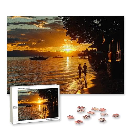 Personalisiertes Fotopuzzle, Personalisiert Puzzle 1000/1500/2000/3000/4000/5000 Teile Erwachsene, Gestalte Selbst Puzzle mit Bild, Holzpuzzle mit Eigenem Foto, für Valentinstag, Weihnachten, A-80 Personalisiertes Fotopuzzle, Personalisiert Puzzle 1000/1500/2000/3000/4000/5000 Teile Erwachsene, Gestalte Selbst Puzzle mit Bild, Holzpuzzle mit Eigenem Foto, für Valentinstag, Weihnachten, A-80 von Lijahoo