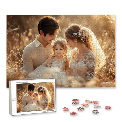 Personalisiertes Fotopuzzle, Personalisiert Puzzle 1000/1500/2000/3000/4000/5000 Teile Erwachsene, Gestalte Selbst Puzzle mit Bild, Holzpuzzle mit Eigenem Foto, für Valentinstag, Weihnachten, B-90 Personalisiertes Fotopuzzle, Personalisiert Puzzle 1000/1500/2000/3000/4000/5000 Teile Erwachsene, Gestalte Selbst Puzzle mit Bild, Holzpuzzle mit Eigenem Foto, für Valentinstag, Weihnachten, B-90 von Lijahoo
