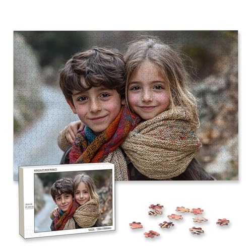 Personalisiertes Fotopuzzle, Personalisiert Puzzle 1000/1500/2000/3000/4000/5000 Teile Erwachsene, Gestalte Selbst Puzzle mit Bild, Holzpuzzle mit Eigenem Foto, für Valentinstag, Weihnachten, C-37 Personalisiertes Fotopuzzle, Personalisiert Puzzle 1000/1500/2000/3000/4000/5000 Teile Erwachsene, Gestalte Selbst Puzzle mit Bild, Holzpuzzle mit Eigenem Foto, für Valentinstag, Weihnachten, C-37 von Lijahoo
