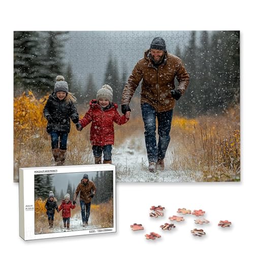 Personalisiertes Fotopuzzle, Personalisiert Puzzle 1000/1500/2000/3000/4000/5000 Teile Erwachsene, Gestalte Selbst Puzzle mit Bild, Holzpuzzle mit Eigenem Foto, für Valentinstag, Weihnachten, C-6 Personalisiertes Fotopuzzle, Personalisiert Puzzle 1000/1500/2000/3000/4000/5000 Teile Erwachsene, Gestalte Selbst Puzzle mit Bild, Holzpuzzle mit Eigenem Foto, für Valentinstag, Weihnachten, C-6 von Lijahoo