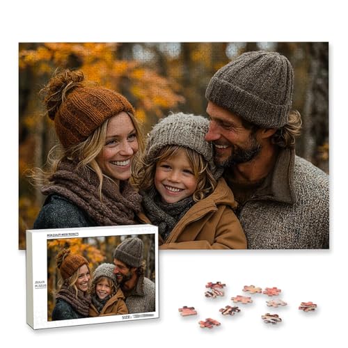 Personalisiertes Fotopuzzle, Personalisiert Puzzle 1000/1500/2000/3000/4000/5000 Teile Erwachsene, Gestalte Selbst Puzzle mit Bild, Holzpuzzle mit Eigenem Foto, für Valentinstag, Weihnachten, E-70 Personalisiertes Fotopuzzle, Personalisiert Puzzle 1000/1500/2000/3000/4000/5000 Teile Erwachsene, Gestalte Selbst Puzzle mit Bild, Holzpuzzle mit Eigenem Foto, für Valentinstag, Weihnachten, E-70 von Lijahoo