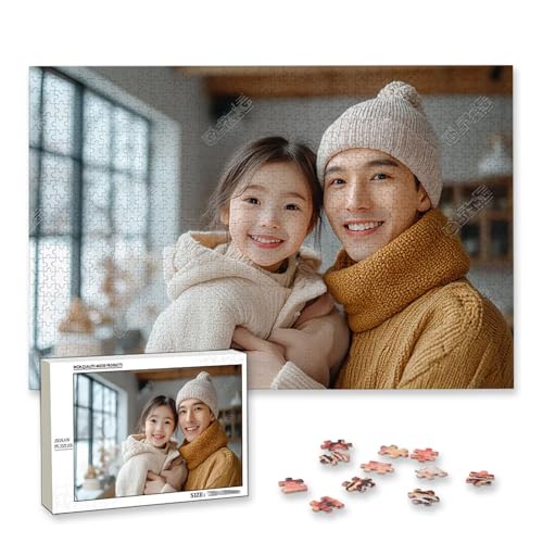 Personalisiertes Fotopuzzle, Personalisiert Puzzle 1000/1500/2000/3000/4000/5000 Teile Erwachsene, Gestalte Selbst Puzzle mit Bild, Holzpuzzle mit Eigenem Foto, für Valentinstag, Weihnachten, E-88 Personalisiertes Fotopuzzle, Personalisiert Puzzle 1000/1500/2000/3000/4000/5000 Teile Erwachsene, Gestalte Selbst Puzzle mit Bild, Holzpuzzle mit Eigenem Foto, für Valentinstag, Weihnachten, E-88 von Lijahoo