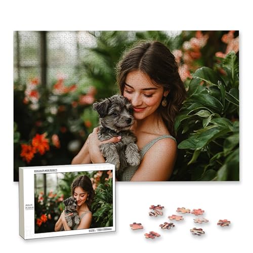 Personalisiertes Fotopuzzle, Personalisiert Puzzle 1000/1500/2000/3000/4000/5000 Teile Erwachsene, Gestalte Selbst Puzzle mit Bild, Holzpuzzle mit Eigenem Foto, für Valentinstag, Weihnachten, F-54 Personalisiertes Fotopuzzle, Personalisiert Puzzle 1000/1500/2000/3000/4000/5000 Teile Erwachsene, Gestalte Selbst Puzzle mit Bild, Holzpuzzle mit Eigenem Foto, für Valentinstag, Weihnachten, F-54 von Lijahoo