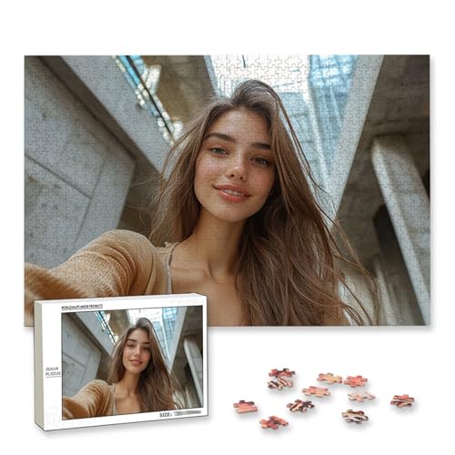 Personalisiertes Fotopuzzle, Personalisiert Puzzle 1000/1500/2000/3000/4000/5000 Teile Erwachsene, Gestalte Selbst Puzzle mit Bild, Holzpuzzle mit Eigenem Foto, für Valentinstag, Weihnachten, F-97 Personalisiertes Fotopuzzle, Personalisiert Puzzle 1000/1500/2000/3000/4000/5000 Teile Erwachsene, Gestalte Selbst Puzzle mit Bild, Holzpuzzle mit Eigenem Foto, für Valentinstag, Weihnachten, F-97 von Lijahoo