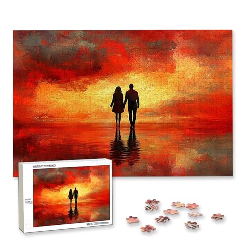 Personalisiertes Fotopuzzle, Personalisiert Puzzle 1000/1500/2000/3000/4000/5000 Teile Erwachsene, Gestalte Selbst Puzzle mit Bild, Holzpuzzle mit Eigenem Foto, für Valentinstag, Weihnachten, I-36 Personalisiertes Fotopuzzle, Personalisiert Puzzle 1000/1500/2000/3000/4000/5000 Teile Erwachsene, Gestalte Selbst Puzzle mit Bild, Holzpuzzle mit Eigenem Foto, für Valentinstag, Weihnachten, I-36 von Lijahoo