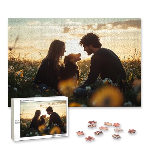 Personalisiertes Fotopuzzle, Personalisiert Puzzle 1000/1500/2000/3000/4000/5000 Teile Erwachsene, Gestalte Selbst Puzzle mit Bild, Holzpuzzle mit Eigenem Foto, für Valentinstag, Weihnachten, I-8 Personalisiertes Fotopuzzle, Personalisiert Puzzle 1000/1500/2000/3000/4000/5000 Teile Erwachsene, Gestalte Selbst Puzzle mit Bild, Holzpuzzle mit Eigenem Foto, für Valentinstag, Weihnachten, I-8 von Lijahoo