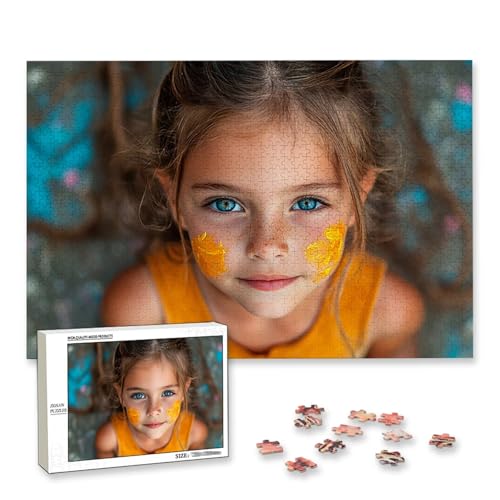 Personalisiertes Fotopuzzle, Personalisiert Puzzle 1000/1500/2000/3000/4000/5000 Teile Erwachsene, Gestalte Selbst Puzzle mit Bild, Holzpuzzle mit Eigenem Foto, für Valentinstag, Weihnachten, J-35 Personalisiertes Fotopuzzle, Personalisiert Puzzle 1000/1500/2000/3000/4000/5000 Teile Erwachsene, Gestalte Selbst Puzzle mit Bild, Holzpuzzle mit Eigenem Foto, für Valentinstag, Weihnachten, J-35 von Lijahoo