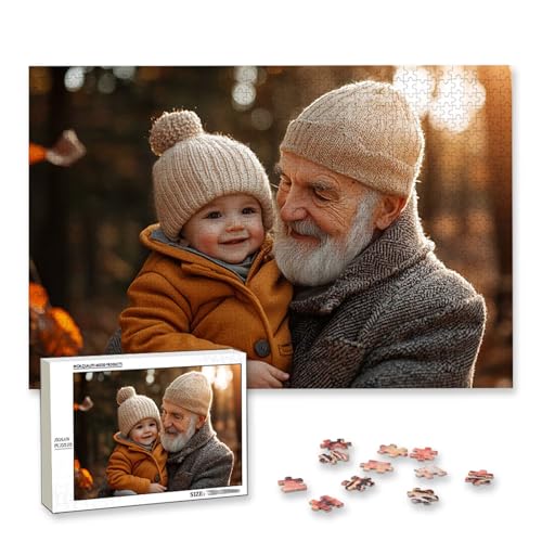 Personalisiertes Fotopuzzle, Personalisiert Puzzle 1000/1500/2000/3000/4000/5000 Teile Erwachsene, Gestalte Selbst Puzzle mit Bild, Holzpuzzle mit Eigenem Foto, für Valentinstag, Weihnachten, K-72 Personalisiertes Fotopuzzle, Personalisiert Puzzle 1000/1500/2000/3000/4000/5000 Teile Erwachsene, Gestalte Selbst Puzzle mit Bild, Holzpuzzle mit Eigenem Foto, für Valentinstag, Weihnachten, K-72 von Lijahoo