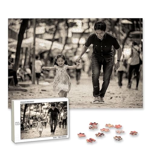 Personalisiertes Fotopuzzle, Personalisiert Puzzle 1000/1500/2000/3000/4000/5000 Teile Erwachsene, Gestalte Selbst Puzzle mit Bild, Holzpuzzle mit Eigenem Foto, für Valentinstag, Weihnachten, M-70 Personalisiertes Fotopuzzle, Personalisiert Puzzle 1000/1500/2000/3000/4000/5000 Teile Erwachsene, Gestalte Selbst Puzzle mit Bild, Holzpuzzle mit Eigenem Foto, für Valentinstag, Weihnachten, M-70 von Lijahoo
