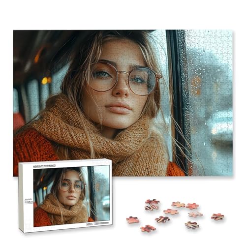 Personalisiertes Fotopuzzle, Personalisiert Puzzle 1000/1500/2000/3000/4000/5000 Teile Erwachsene, Gestalte Selbst Puzzle mit Bild, Holzpuzzle mit Eigenem Foto, für Valentinstag, Weihnachten, O-70 Personalisiertes Fotopuzzle, Personalisiert Puzzle 1000/1500/2000/3000/4000/5000 Teile Erwachsene, Gestalte Selbst Puzzle mit Bild, Holzpuzzle mit Eigenem Foto, für Valentinstag, Weihnachten, O-70 von Lijahoo