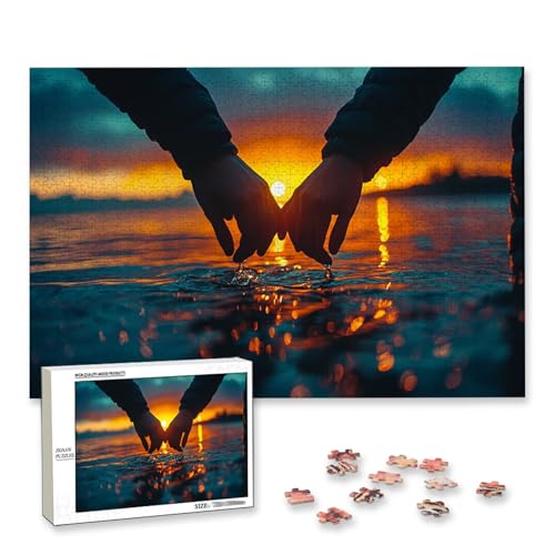 Personalisiertes Fotopuzzle, Personalisiert Puzzle 1000/1500/2000/3000/4000/5000 Teile Erwachsene, Gestalte Selbst Puzzle mit Bild, Holzpuzzle mit Eigenem Foto, für Valentinstag, Weihnachten, P-66 Personalisiertes Fotopuzzle, Personalisiert Puzzle 1000/1500/2000/3000/4000/5000 Teile Erwachsene, Gestalte Selbst Puzzle mit Bild, Holzpuzzle mit Eigenem Foto, für Valentinstag, Weihnachten, P-66 von Lijahoo