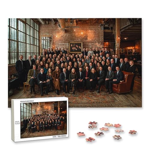 Personalisiertes Puzzle mit Eigenem Foto, Personalisiertes Puzzle 1000 Teile Erwachsene, Gestalte Selbst Holzpuzzle mit Bild, Fotopuzzle mit Benutzerdefiniertes Geschenkbox, für Geschenke, Deko, H-15 von Lijahoo