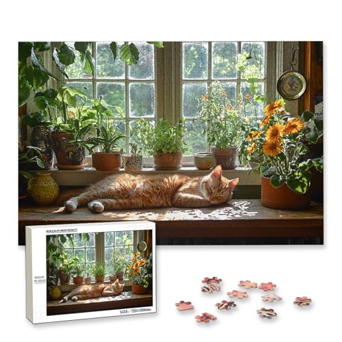 Personalisiertes Puzzle mit Eigenem Foto, Personalisiertes Puzzle 1000 Teile Erwachsene, Gestalte Selbst Holzpuzzle mit Bild, Fotopuzzle mit Benutzerdefiniertes Geschenkbox, für Geschenke, Deko, L-21 von Lijahoo