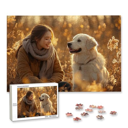 Personalisiertes Puzzle mit Eigenem Foto, Personalisiertes Puzzle 1000 Teile Erwachsene, Gestalte Selbst Holzpuzzle mit Bild, Fotopuzzle mit Benutzerdefiniertes Geschenkbox, für Geschenke, Deko, M-89 Personalisiertes Puzzle mit Eigenem Foto, Personalisiertes Puzzle 1000 Teile Erwachsene, Gestalte Selbst Holzpuzzle mit Bild, Fotopuzzle mit Benutzerdefiniertes Geschenkbox, für Geschenke, Deko, M-89 von Lijahoo