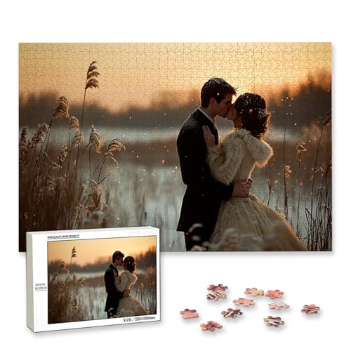 Personalisiertes Puzzle mit Eigenem Foto, Personalisiertes Puzzle 1500 Teile Erwachsene, Gestalte Selbst Holzpuzzle mit Bild, Fotopuzzle mit Benutzerdefiniertes Geschenkbox, für Geschenke, Deko, D-24 Personalisiertes Puzzle mit Eigenem Foto, Personalisiertes Puzzle 1500 Teile Erwachsene, Gestalte Selbst Holzpuzzle mit Bild, Fotopuzzle mit Benutzerdefiniertes Geschenkbox, für Geschenke, Deko, D-24 von Lijahoo